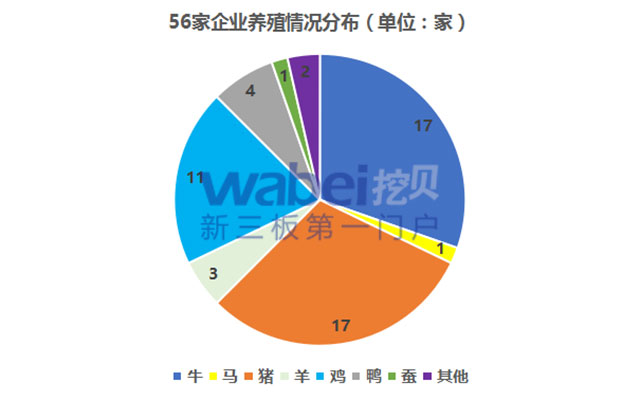 养殖情况分布