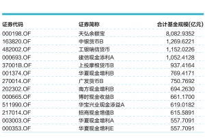 年终奖理财好去处 货币基金怎么挑