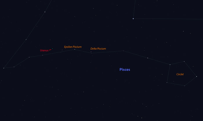 10月15日天王星冲日