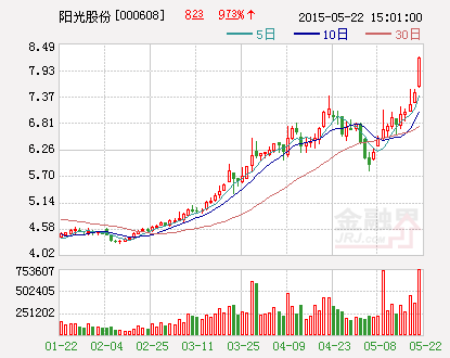 阳光股份：为全资子公司2.5亿元贷款提供担保