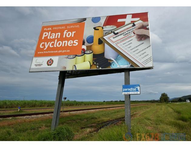 六年來最大颶風“黛比”襲擊澳大利亞，部分煤礦瀕臨停產(chǎn)