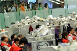 美股三大指數(shù)昨晚(7日)窄幅偏軟，道指連跌兩日，亞太區(qū)股市個(gè)別發(fā)展，港股反覆上升。恒指今早低開53點(diǎn)，初段一度跌117點(diǎn)曾低見23,563點(diǎn)，其後倒升及一度重上10天線(23,786點(diǎn))，全日升101點(diǎn)或0.4%，收23,782點(diǎn)；國指升50點(diǎn)或0.5%，報(bào)10,280點(diǎn)。大市全日成交額689.95億元。滬、深港通南下交易凈流入金額分別為12.68億及4.22億元人民幣。