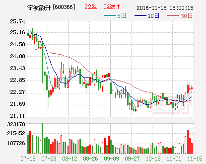 宁波韵升：为控股子公司提供担保