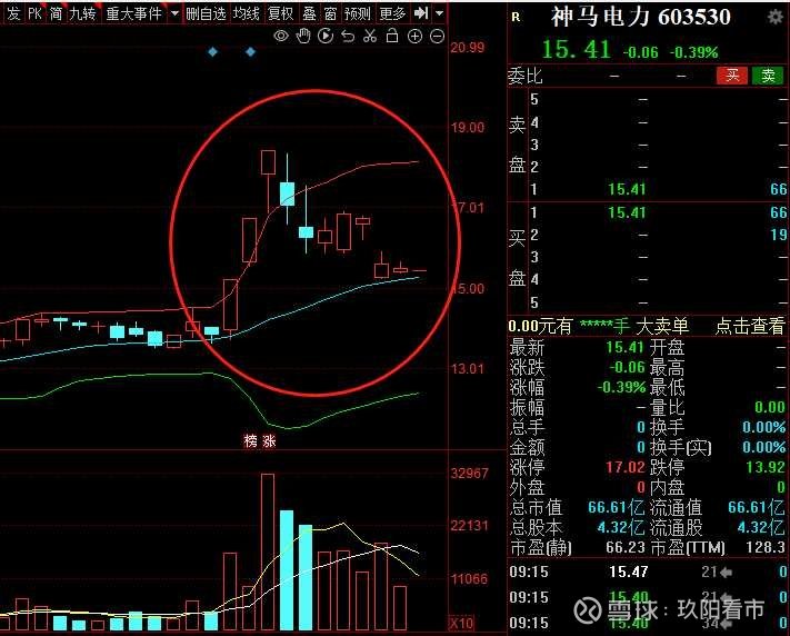 使用赢家江恩软件官方看图分析该股