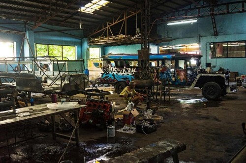 菲律賓街頭的出租車：舊吉普成了藝術(shù) 