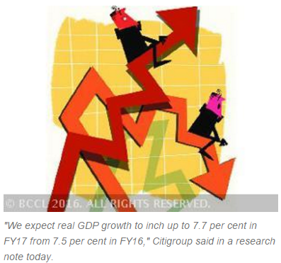 花旗:印度GDP增速將達(dá)到7.7%