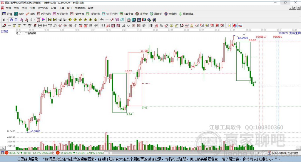 300009安科生物贏家十二宮工具 300009安科生物贏家十二宮工具