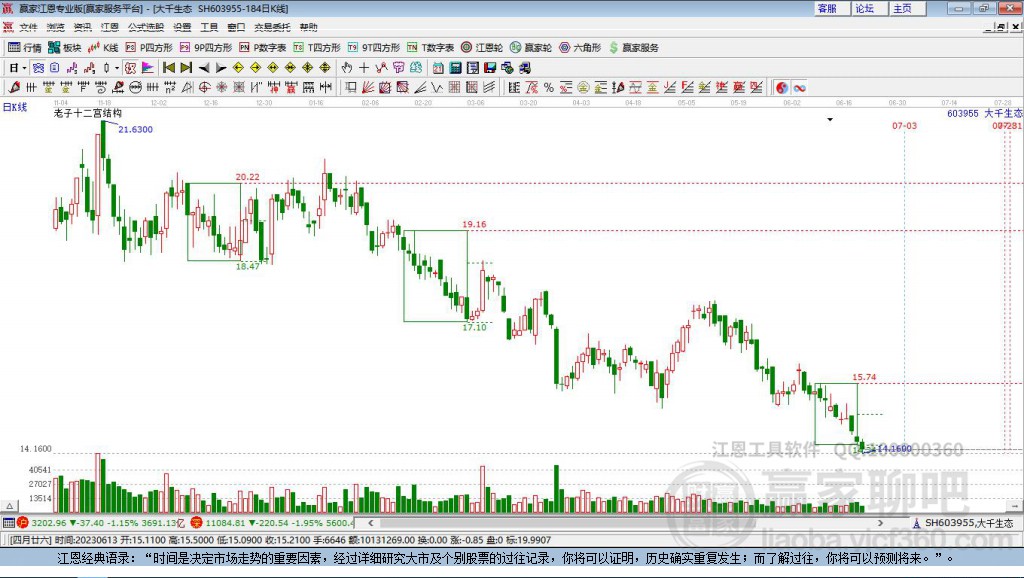 603955大千生態(tài)贏家十二宮工具