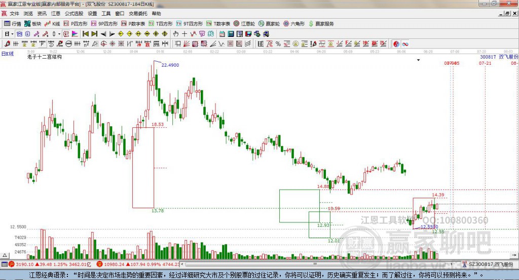 300817雙飛股份贏家十二宮工具