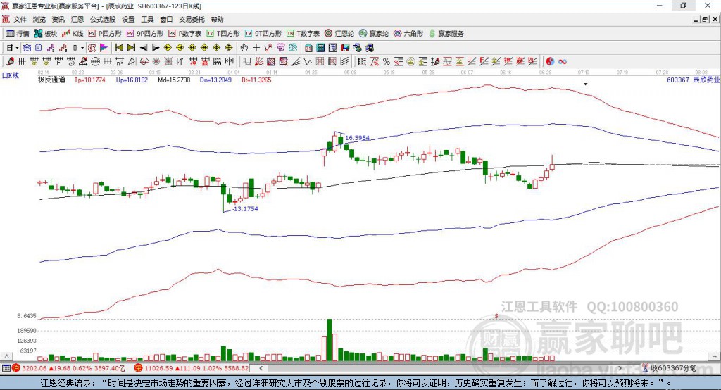 603367辰欣藥業(yè)贏家極反通道工具