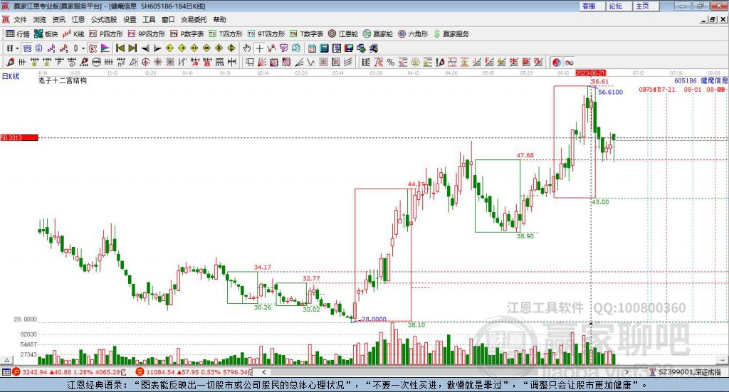 605186健麾信息贏家十二宮工具
