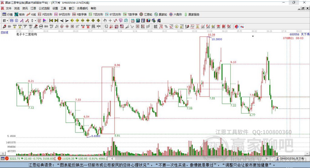600556天下秀贏家十二宮工具