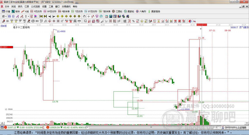 300817雙飛股份贏家十二宮工具