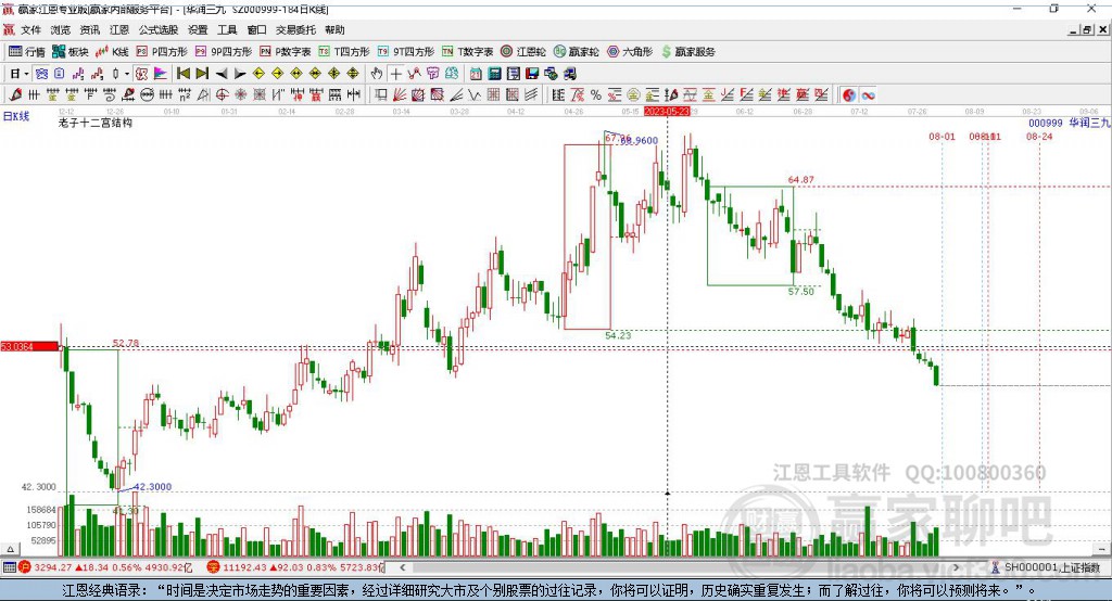 000999華潤三九贏家十二宮工具