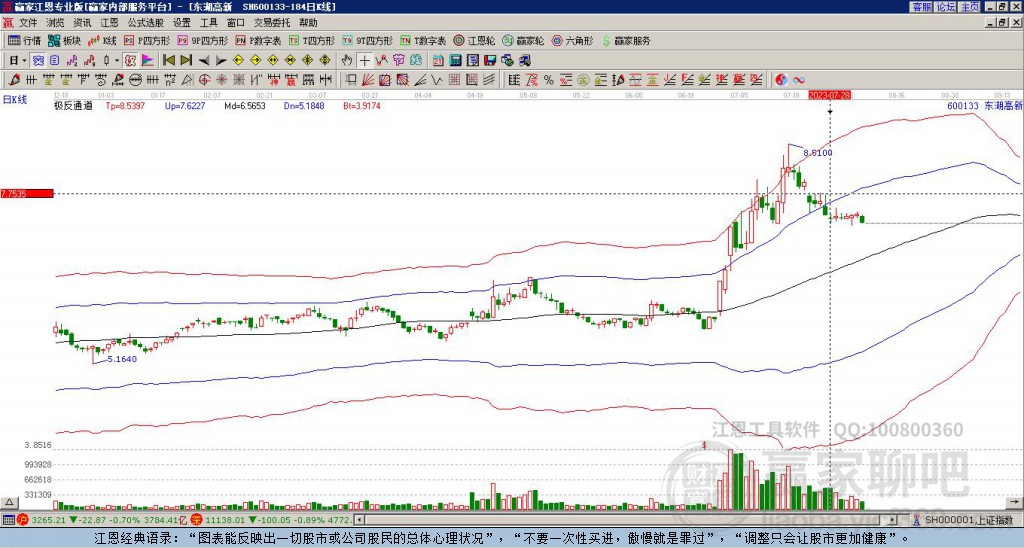 600133東湖高新贏家極反通道工具