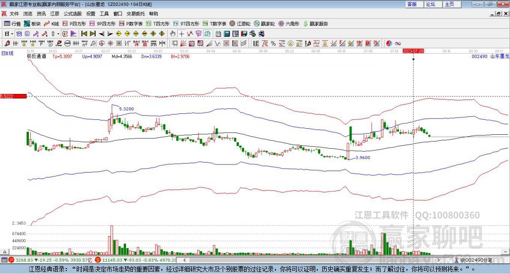 002490山東墨龍贏家極反通道工具