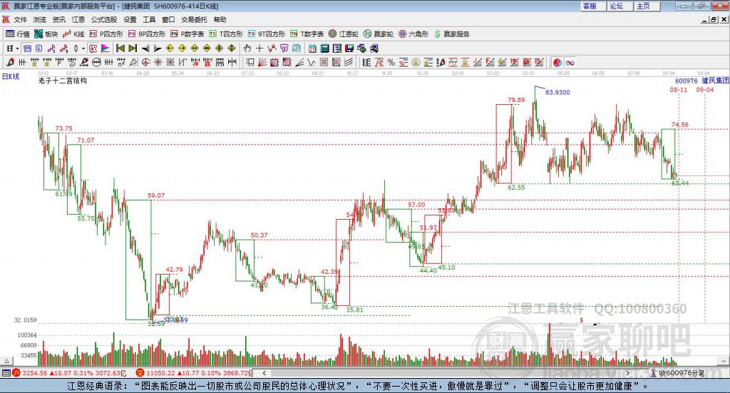 600976健民集團贏家十二宮工具