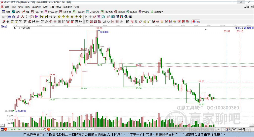 688246嘉和美康贏家十二宮工具 688246嘉和美康贏家十二宮工具