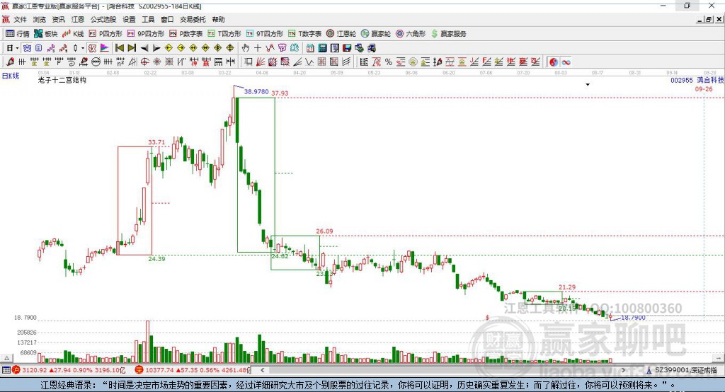 002955鴻合科技贏家十二宮工具 002955鴻合科技贏家十二宮工具