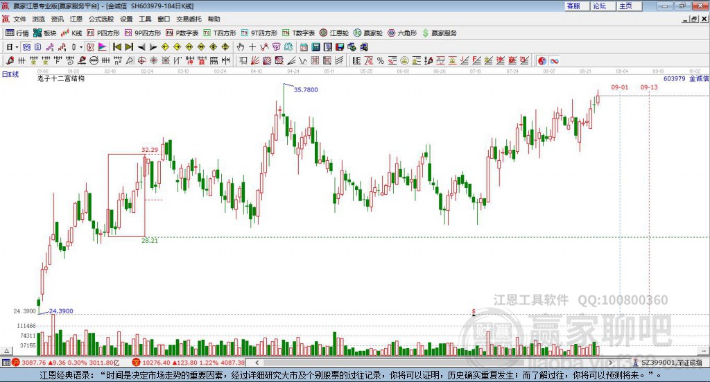 603979金誠信贏家十二宮工具