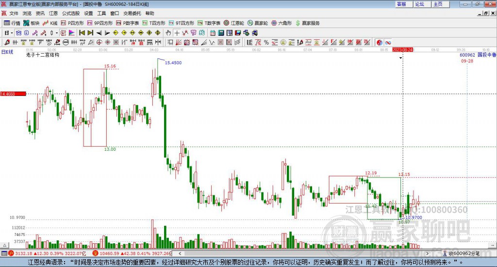 600962國投中魯贏家十二宮工具