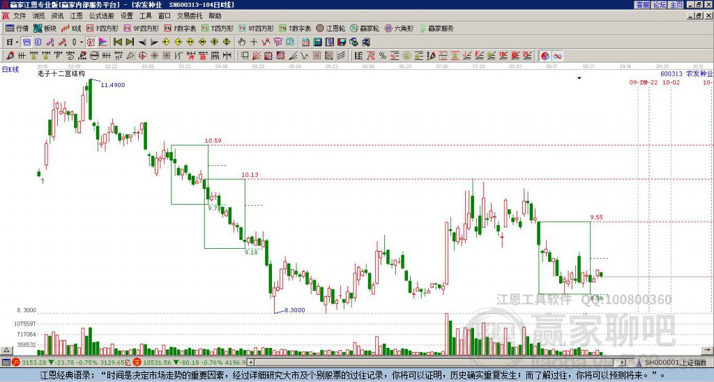 600313農(nóng)發(fā)種業(yè)贏家十二宮工具