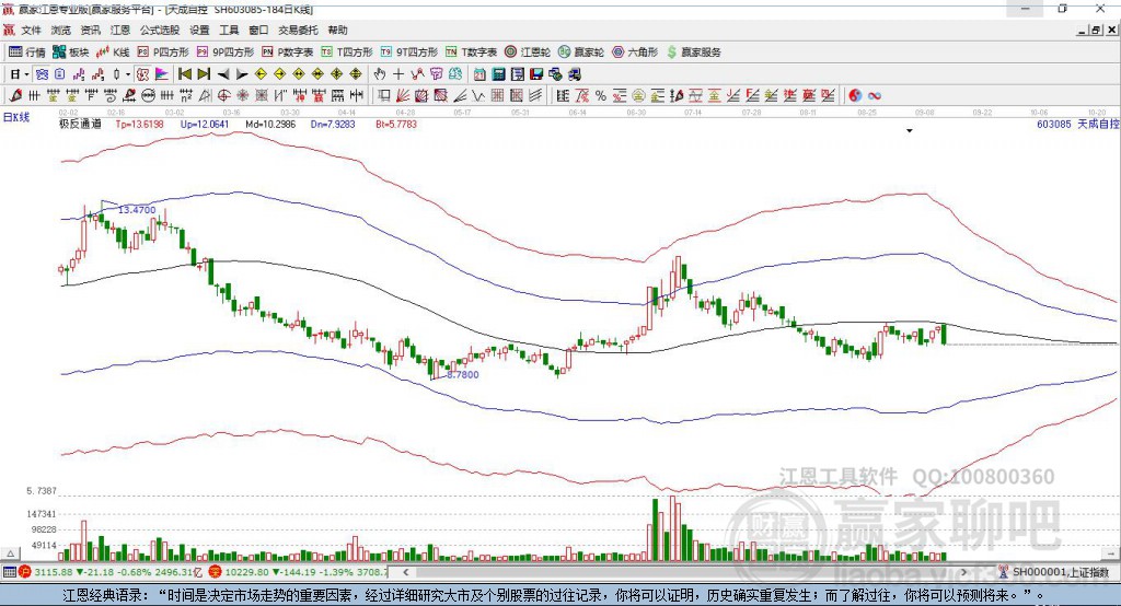 603085天成自控贏家極反通道工具