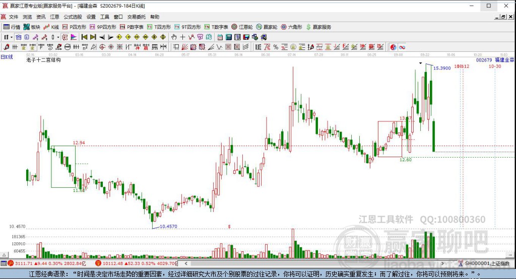 002679福建金森贏家十二宮工具 002679福建金森贏家十二宮工具
