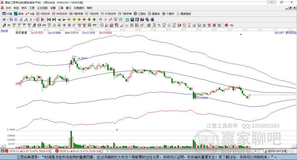 603367辰欣藥業(yè)贏家極反通道工具