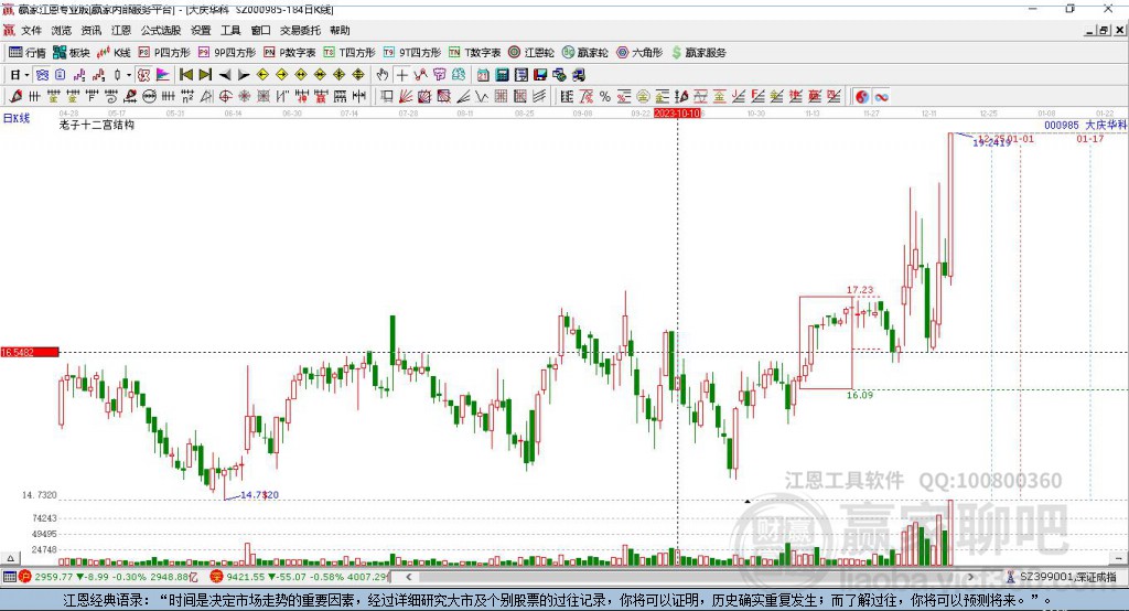 000985大慶華科贏家十二宮工具