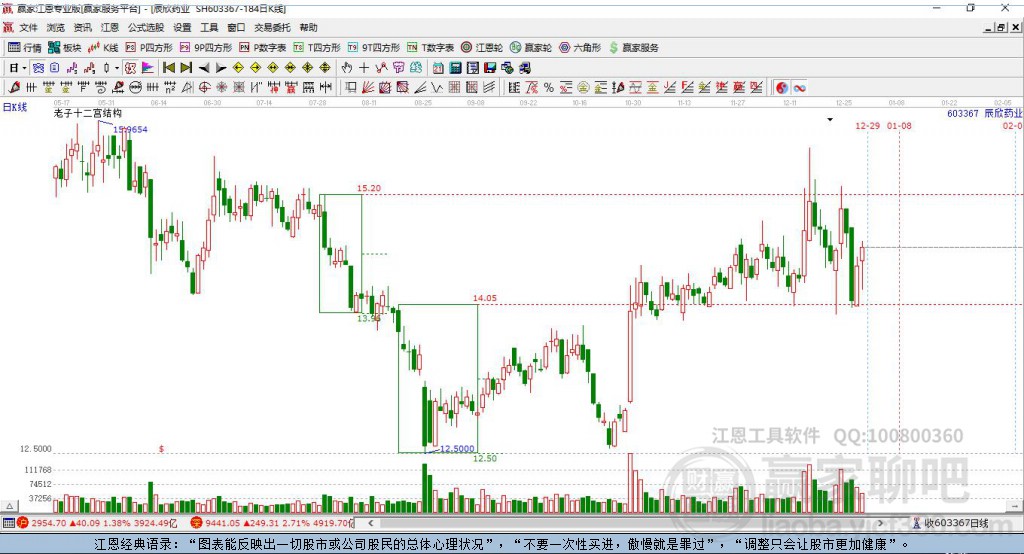 603367辰欣藥業(yè)贏家十二宮工具