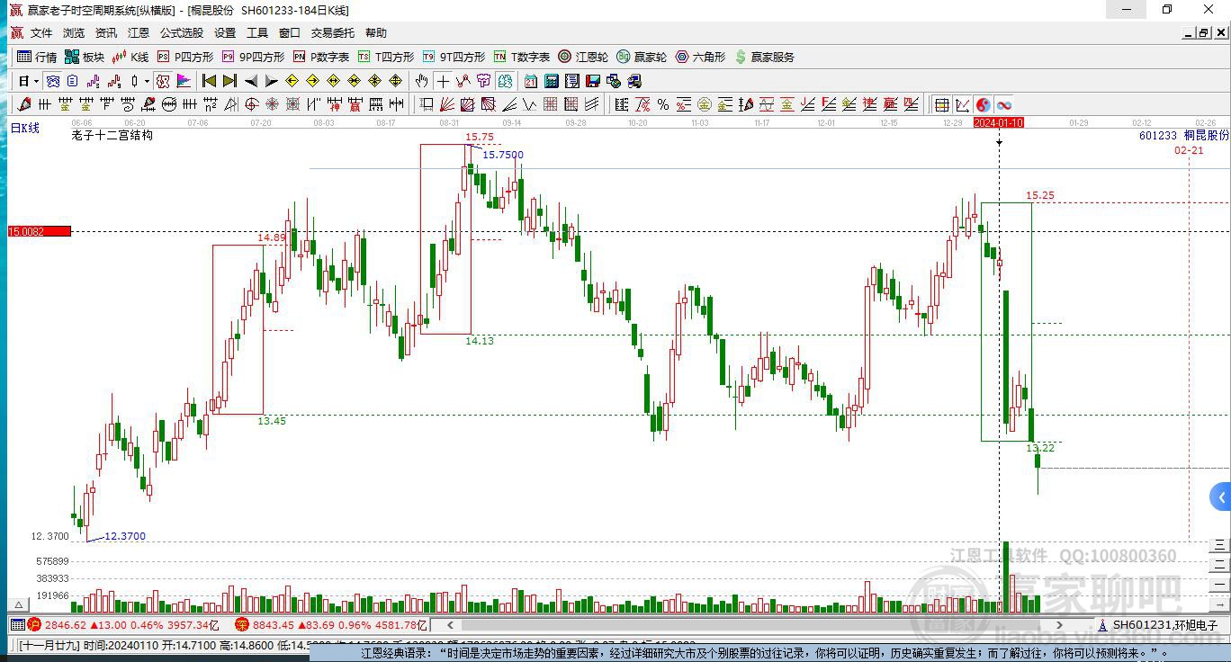 601233桐昆股份贏家十二宮工具 601233桐昆股份贏家十二宮工具