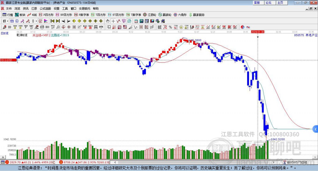 858575養(yǎng)老贏家乾坤K線工具