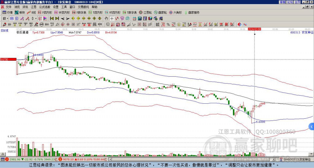 600313農(nóng)發(fā)種業(yè)贏家極反通道工具