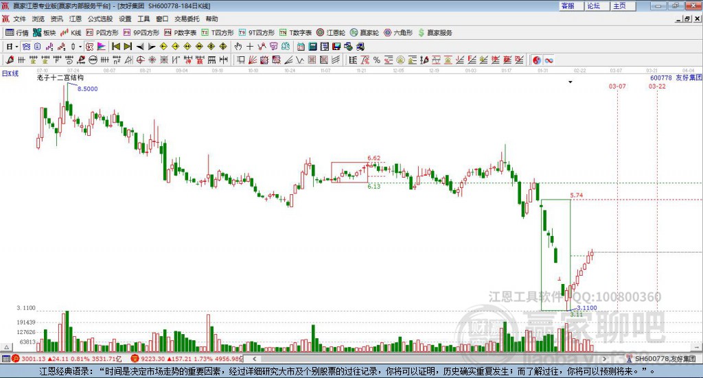 600778友好集團(tuán)贏家十二宮工具