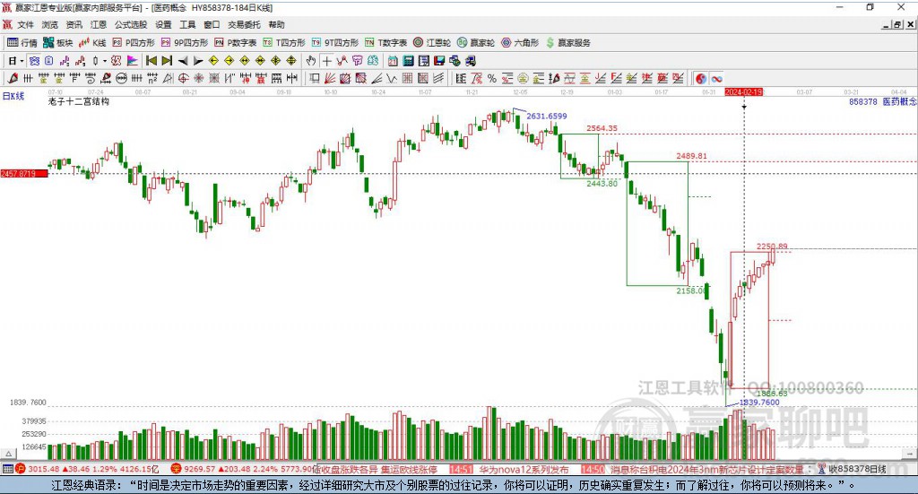 858378醫(yī)藥贏(yíng)家十二宮工具