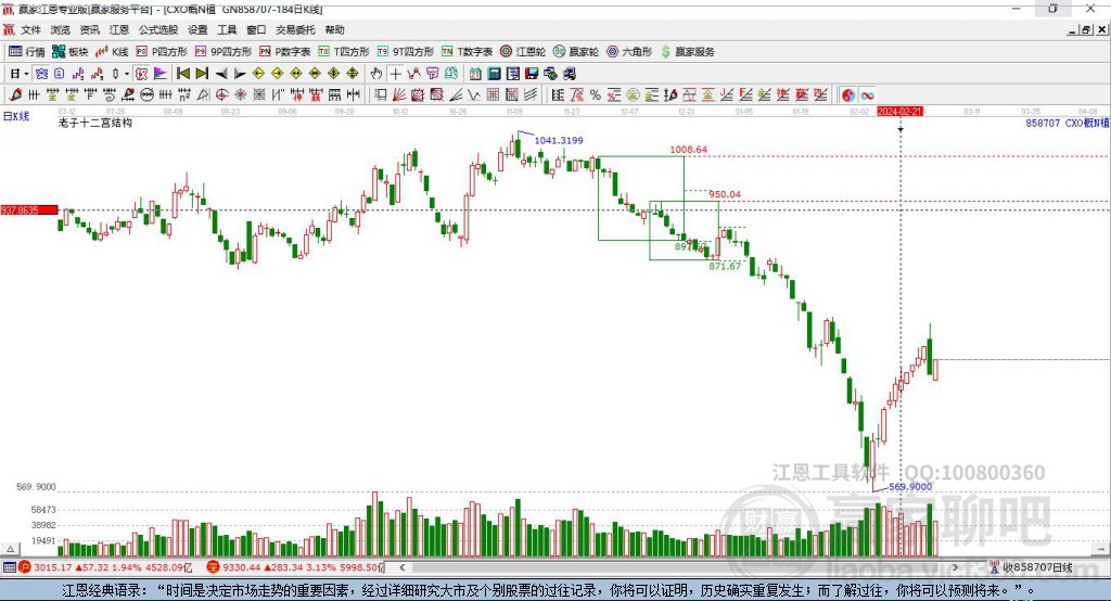 858707CXO贏家十二宮工具