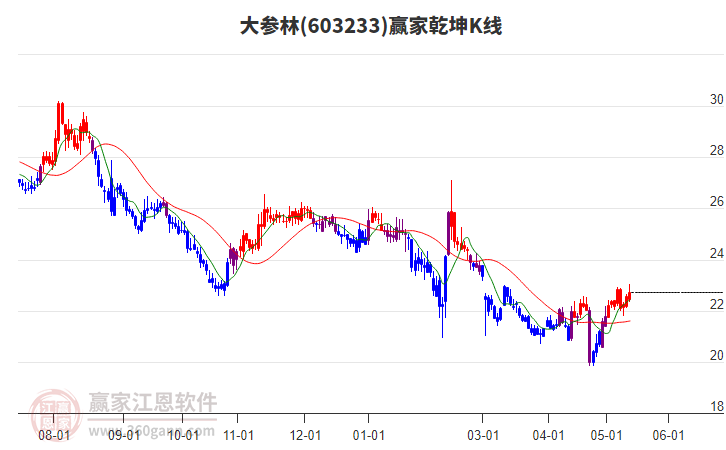 603233大參林贏家乾坤K線工具