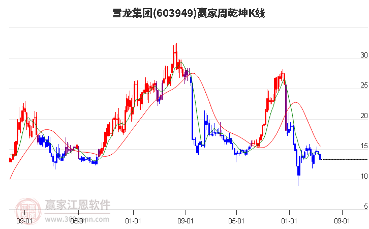 603949雪龙集团赢家乾坤K线工具