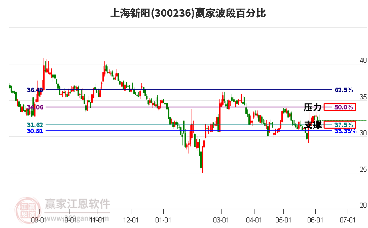 300236上海新陽波段百分比工具