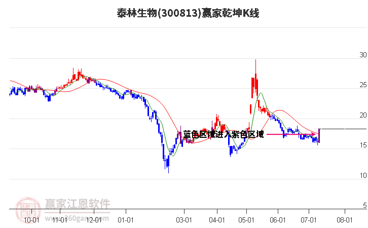 300813泰林生物赢家乾坤K线工具