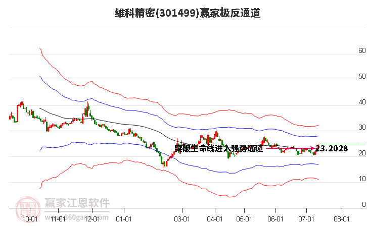 301499维科精密赢家极反通道工具