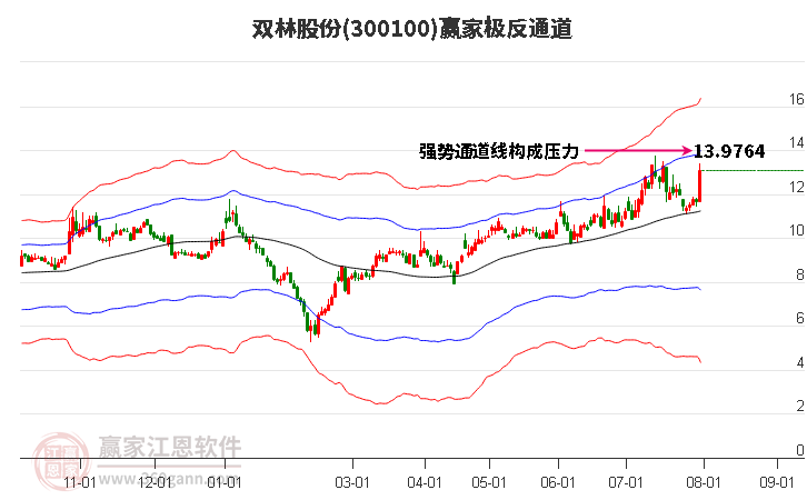 300100雙林股份贏家極反通道工具