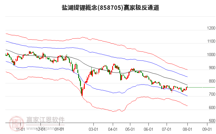 858705盐湖提锂赢家极反通道工具