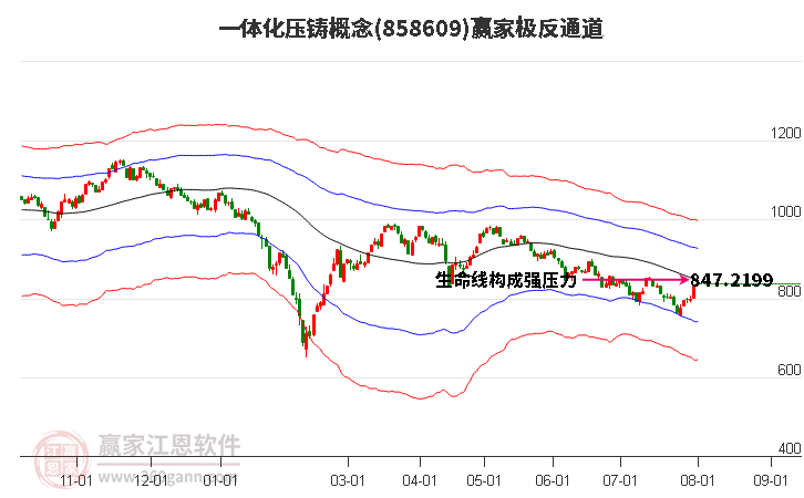 858609一体化压铸赢家极反通道工具