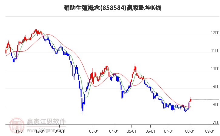 858584辅助生殖赢家乾坤K线工具