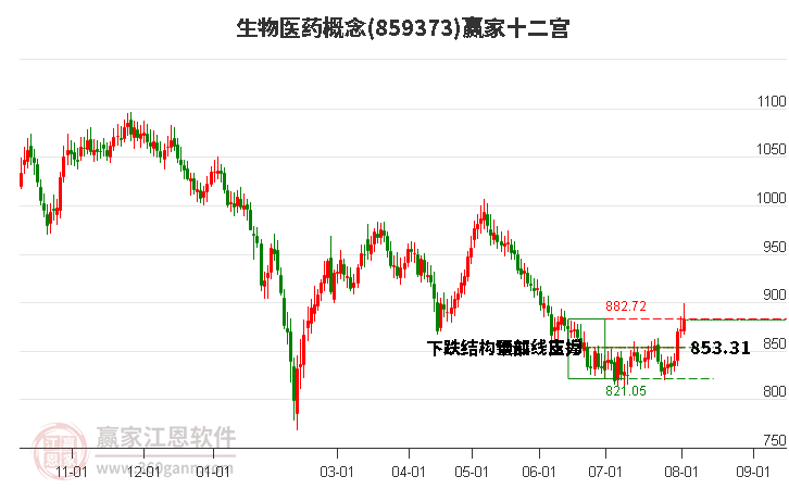 859373生物医药赢家十二宫工具