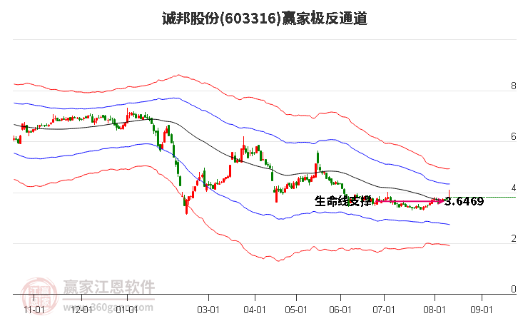 603316诚邦股份赢家极反通道工具