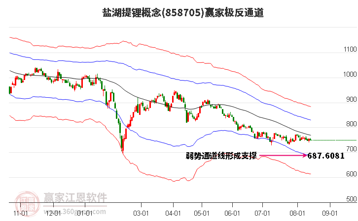 858705盐湖提锂赢家极反通道工具