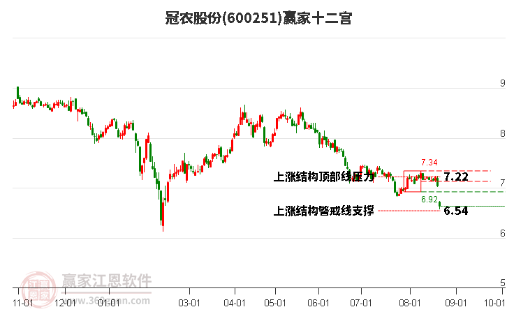 600251冠农股份赢家十二宫工具